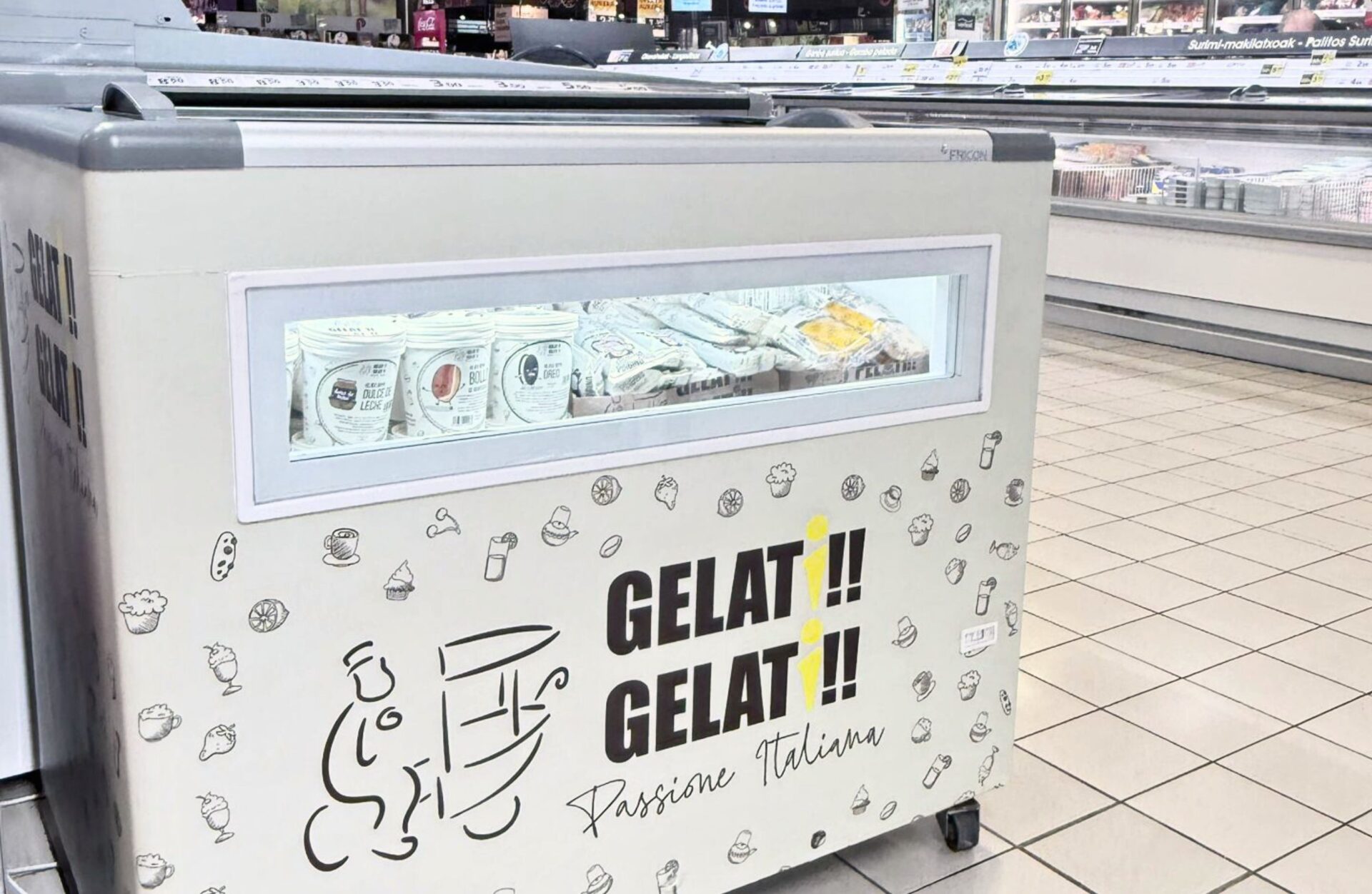 helados artesanos en eroski