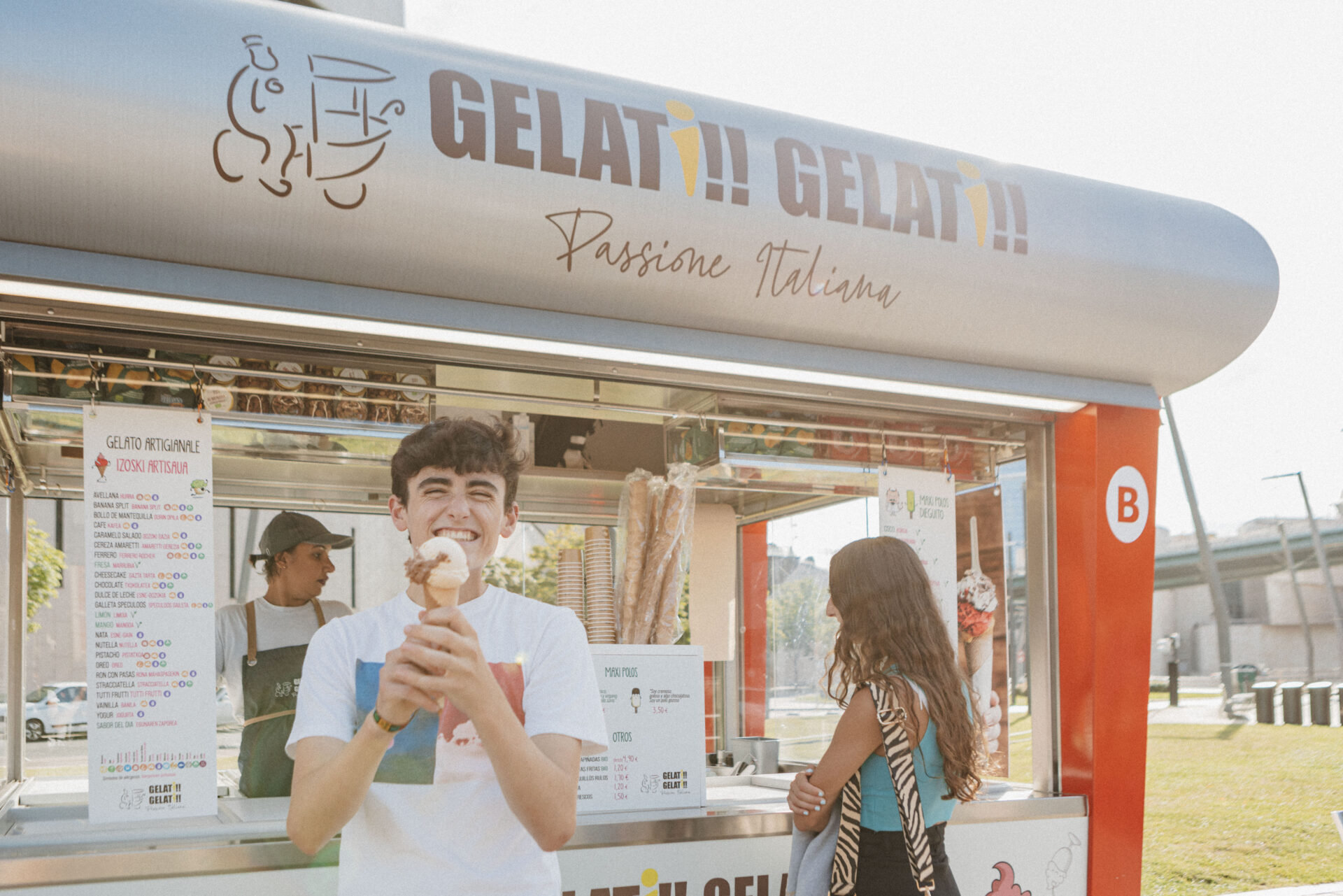 kioskos de helados en Bilbao