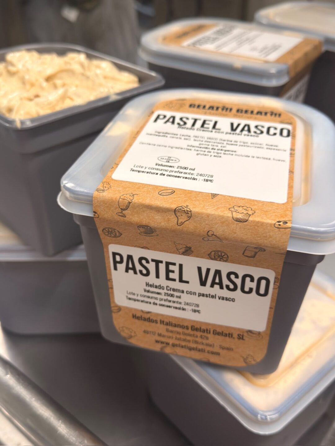 pastel vasco